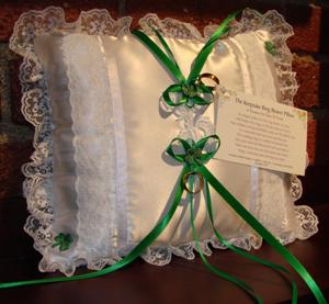 Wedding Keepsake Ring Bearer Pillow WBKBC5613
