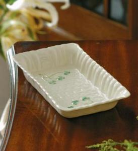 Belleek China Kylemore Mint Dish WBB0523
