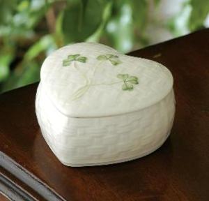 Belleek China Kylemore Trinket Box WBB2220