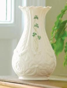 Belleek China Dalriada Vase WBB2226
