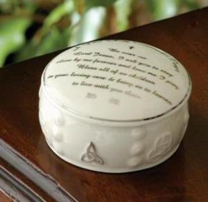 Belleek China Communion Box WBB3193