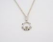 Sterling Silver Baby Claddagh Pendant WBFP100SIL