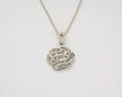 Sterling Silver Large Round Celtic Knot Pendant WBFP110SIL
