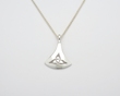Sterling Silver Ogham Trinity Knot Pendant WBFP22SIL