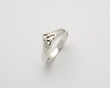 Ladies Sterling Silver Trinity Wishbone Ring WBFR114SIL