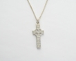 Sterling Silver Ogham Muiredeach Monasterboice Shall High Cross Pendant WBFXP51SIL