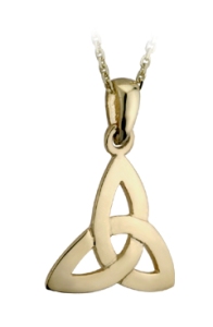10k Gold Trinity Knot Pendant WBS4247