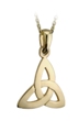 10k Gold Trinity Knot Pendant WBS4247