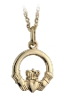 10k Gold Claddagh Pendant WBS4276