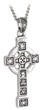 Pewter Style Celtic Cross Pendant WBS44116
