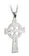 Sterling Silver Celtic Cross Pendant WBS4731