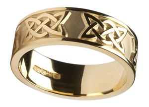 Ladies14k Gold Lovers Knot Wedding Band WBWED294