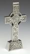 Wedding Pewter Standing Celtic Cross WBP230